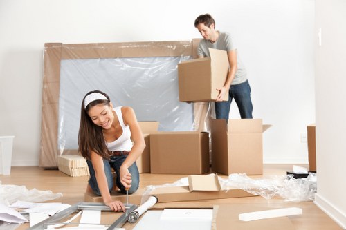 Removal team planning a home move in Greenwich