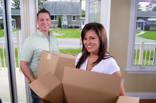 Man with a van vehicle ready for a Greenwich home move