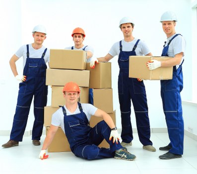 Greenwich man and van vehicle for a flat move